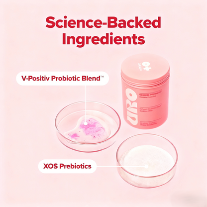 URO Vaginal Probiotics for Women pH Balance with Prebiotics & Lactobacillus Probiotic Blend - Vaginal Health Supplement - Promote Healthy Vaginal Odor & Vaginal Flora, 60 Count (Pack of 1)